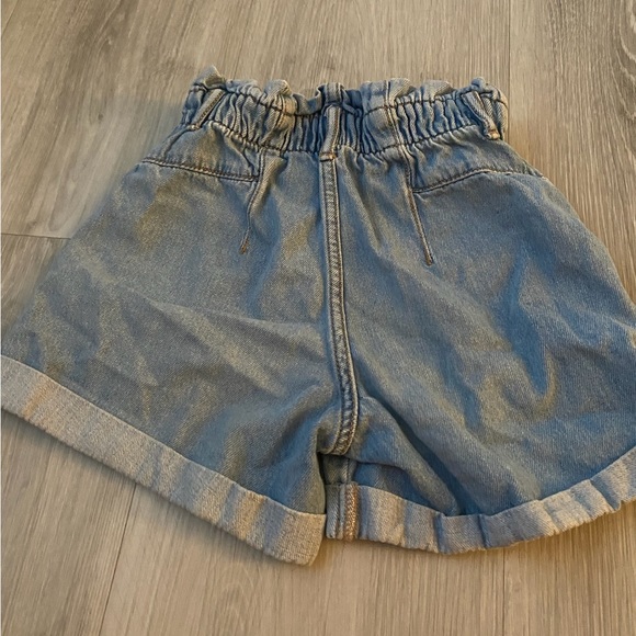 Girls Zara Paper-bag Waist Shorts Size 10 - Picture 3 of 3